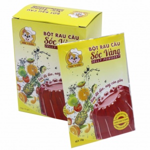 Bột Rau Câu - Sóc Vàng 120gr