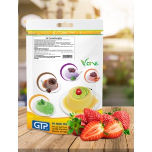 Bột Pudding Dâu - GTP 1Kg