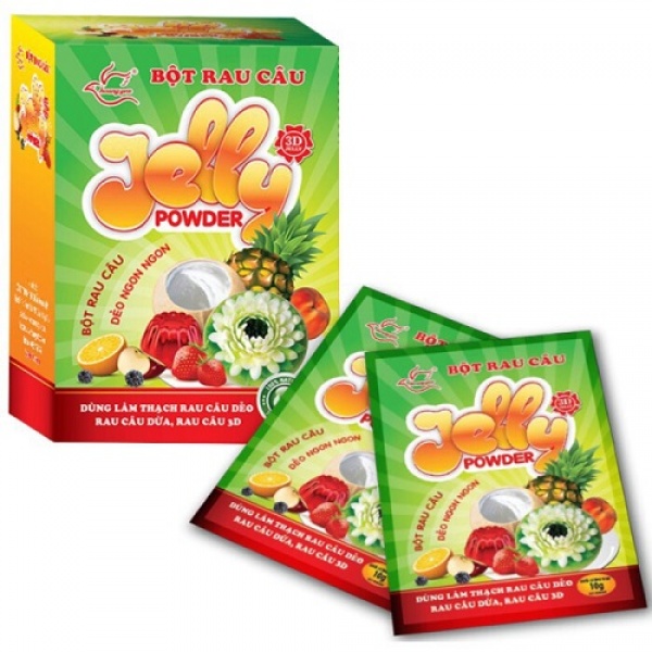 Bột Rau Câu Dẻo - Hoàng Yến 120gr