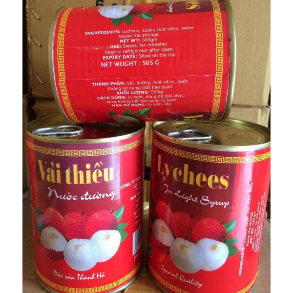 Vải Hộp - Bình Trang Bitraco 565gr