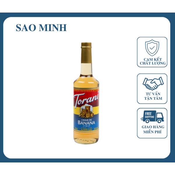 Syrup Chuối - Torani 750ml