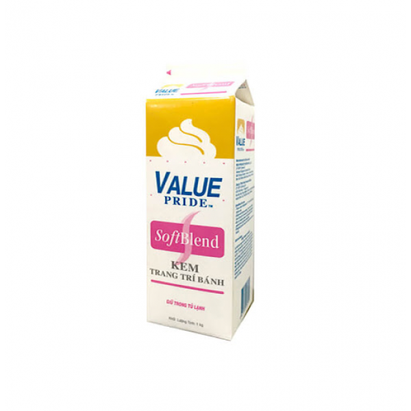 Kem Topping - Value (Hồng) 1Kg